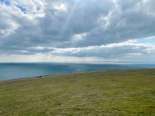 A beautiful shot of the Seven Sisters Cliffs, UK