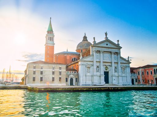A beautiful view of the Church of San Giorgio Maggiore in Venice, Italy