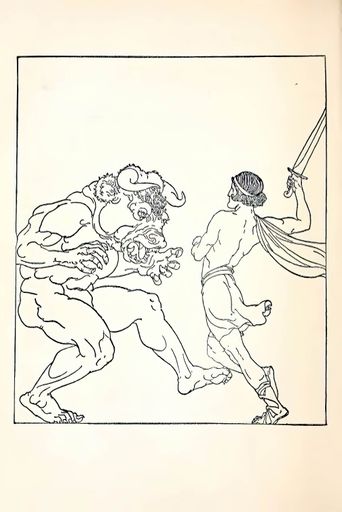 A vertical scan of the 19th-century greek mythology, from the search for the golden fleece
