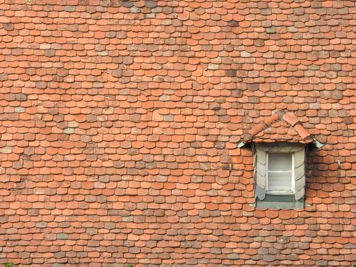 Ansingle window at the rooftop