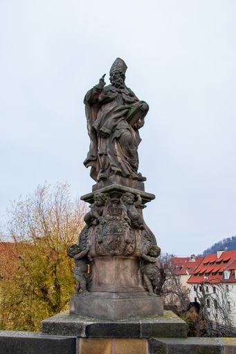 Charles bridge in Prague, Statue of St. Adalbert