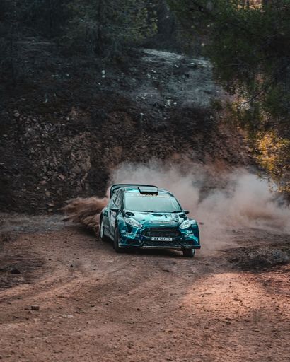 Panning Car Shots of Cyprus Rally 18-20 October 2024
