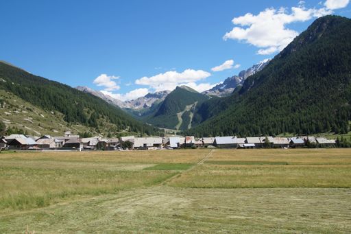 The village of Queyras Regional Natural Park