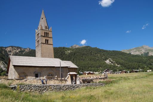 The village of Queyras Regional Natural Park