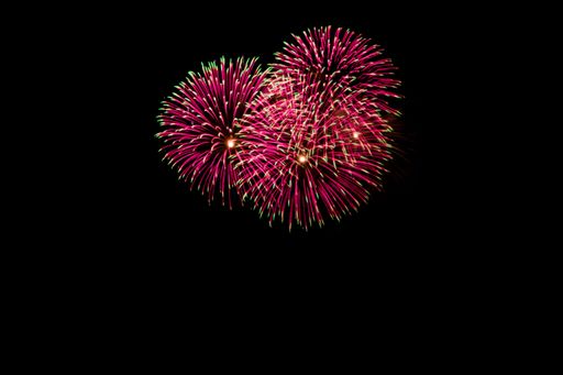Traditional fireworks display in Mqabba on the eve of the Catholic feast of the Assumption (Saint Mary) celebrated on the 15th of August in Malta.
