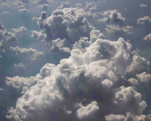 photo of a beautiful clouds as seen from the plane