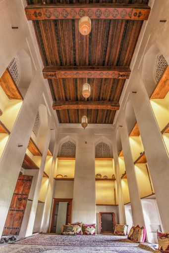 The beautiful architectural design of a building