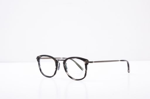 A closeup shot of elegant glasses isolated on a white background