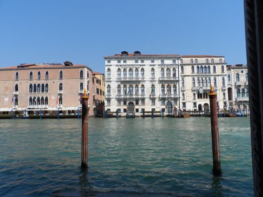 A beautiful shot of the Grand Canal in Venice, Italy