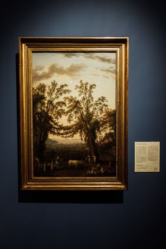 The precious paintings and church works exhibited in the municipal history museum of Cologne, Germany
