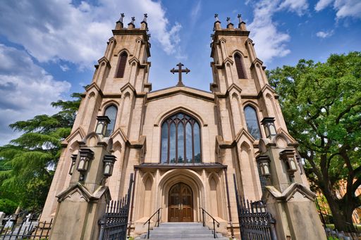 The Trinity Episcopal Cathedral Learning Center, Columbia, South Carolina, USA