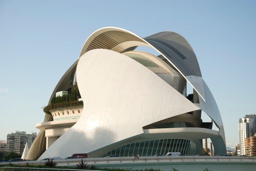 Famous Palau de les Arts Reina Sofia - Valencia Opera House, Spain - Catalonia
