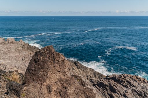 The Ponta do Queimado viewpoint, Terceira Island, Azores, Portugal