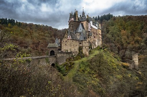 A beautiful shot of the historic Burg Eltz Castle in Germany