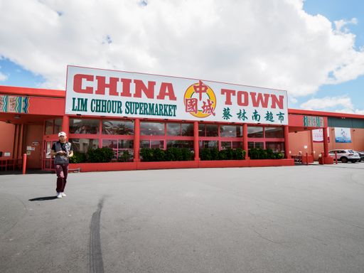 View of China Town shopping centre in East Tamaki. Auckland, New Zealand - November 18 2021