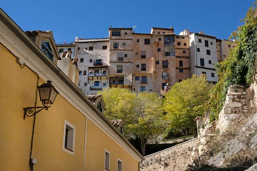The beautiful city of Cuenca in Spain during daylight