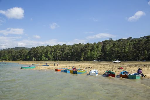 Visiting the Beautiful Lake of Montebello in Chiapas. Mexico