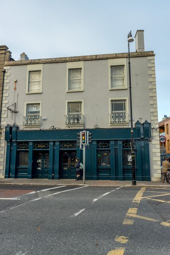 A closeup shot of a beautiful building, the architecture of district Rathfarnham, Dublin, Ireland