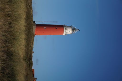 The historic Lighthouse Texel in the Netherlands