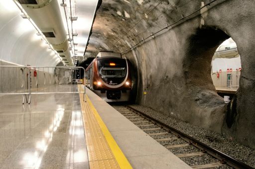 A subway station in the Brazilian municipality of Salvador, Bahia