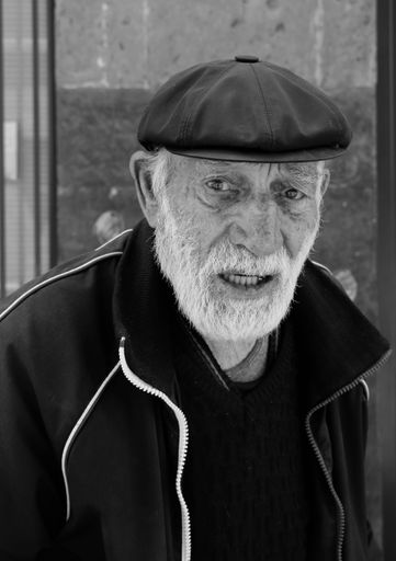 Taking portraits of old people is my favorite thing ever.