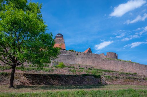 Burg Breuberg is a landmark in the north part of the Odenwald