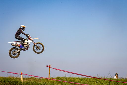 A few bikes in the last race of the season.