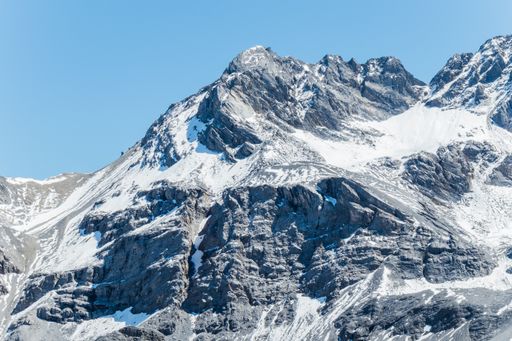 A mesmerizing view of beautiful snow-capped mountains