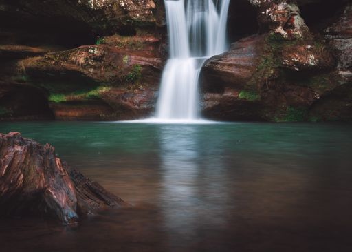 Upper Falls of Hocking Hills State Park.