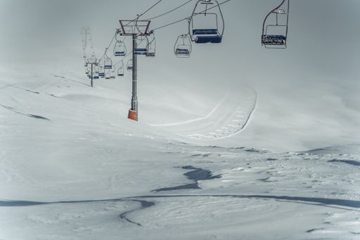 A beautiful shot of a landscape during the day covered in snow in winter