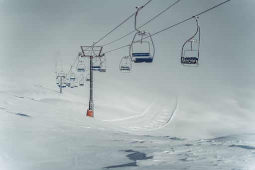 A beautiful shot of a landscape during the day covered in snow in winter