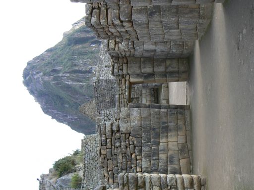 The ruins of the historical Machu Picchu Inca Citadel in Peru
