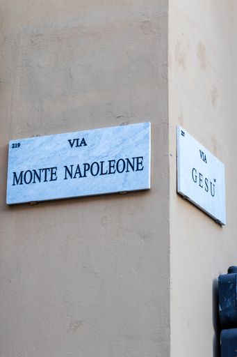 Milan, Lombardy, Italy: Montenapoleone fashion and commercial district
