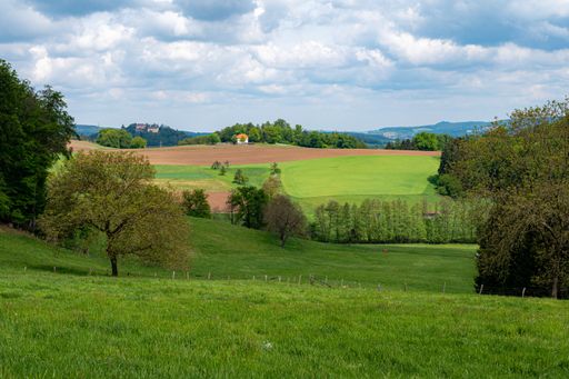 What a beautiful view over the landscape