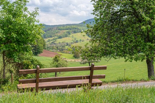 What a beautiful view over the landscape