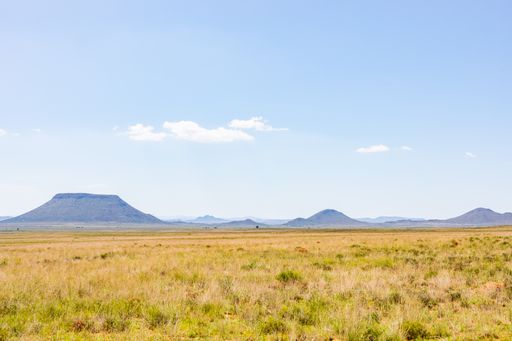 A rural Grassland Farming Area of the Karoo Semi-desert in South Africa