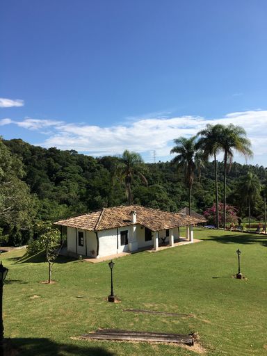 A beautiful old building in the countryside Rio de Janeiro forest