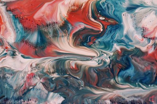 A patterned surface of blue red and white colors - perfect for background