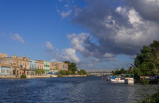 A closeup of the Rio San Juan in Matanzas, Cuba
