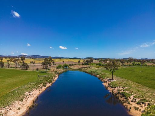 An aerial view at Dundee, New South Wales, Australia
