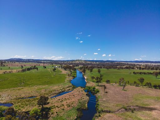 An aerial view at Dundee, New South Wales, Australia