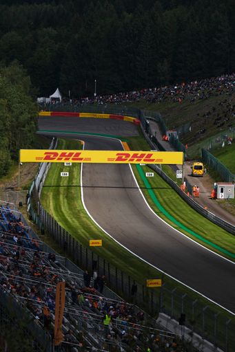 The international Auto racing Formula 1 at Circuit de Spa-Francorchamps  in Stavelot, Belgium