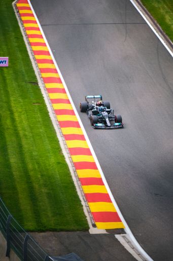 The international Auto racing Formula 1 at Circuit de Spa-Francorchamps  in Stavelot, Belgium