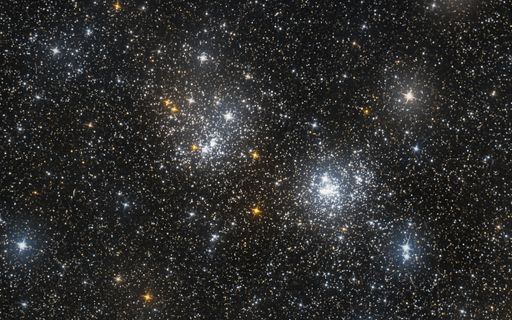 The famous double cluster in Perseus
