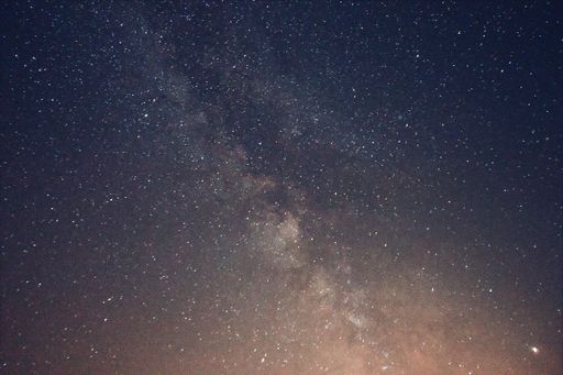 A beautiful sky with many stars-background