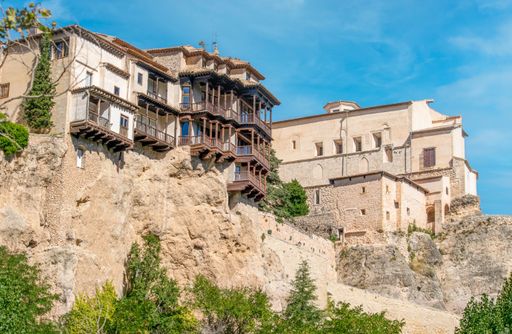 A beautiful view of the monumental city Cuenca, Spain
