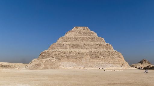 The Step Pyramid of Djoser at Saqqara, Egypt's oldest pyramid