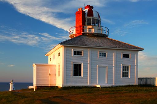 The Cape Spear lighthouse, Newfoundland and Labrador, Canada