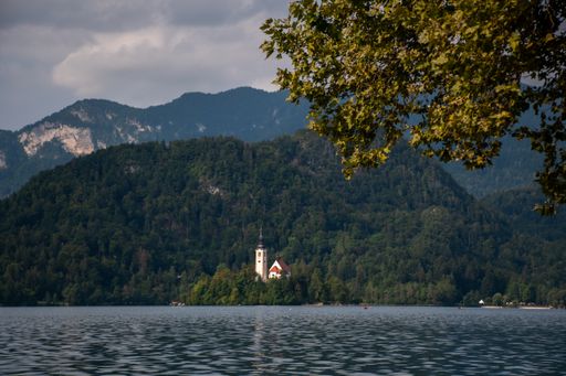 The Maria Church near Lake Bled, Slovenia