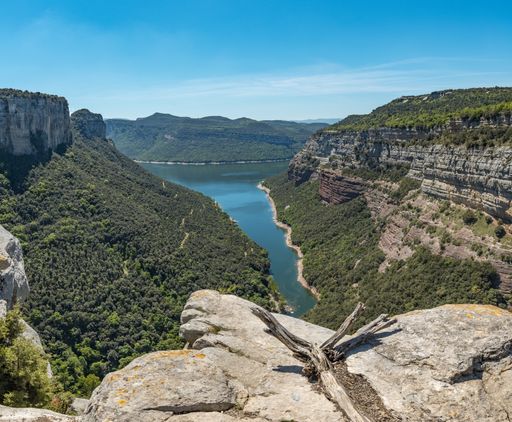 A beautiful shot of the Guilleries-Savassona located in Catalonia, Barcelona